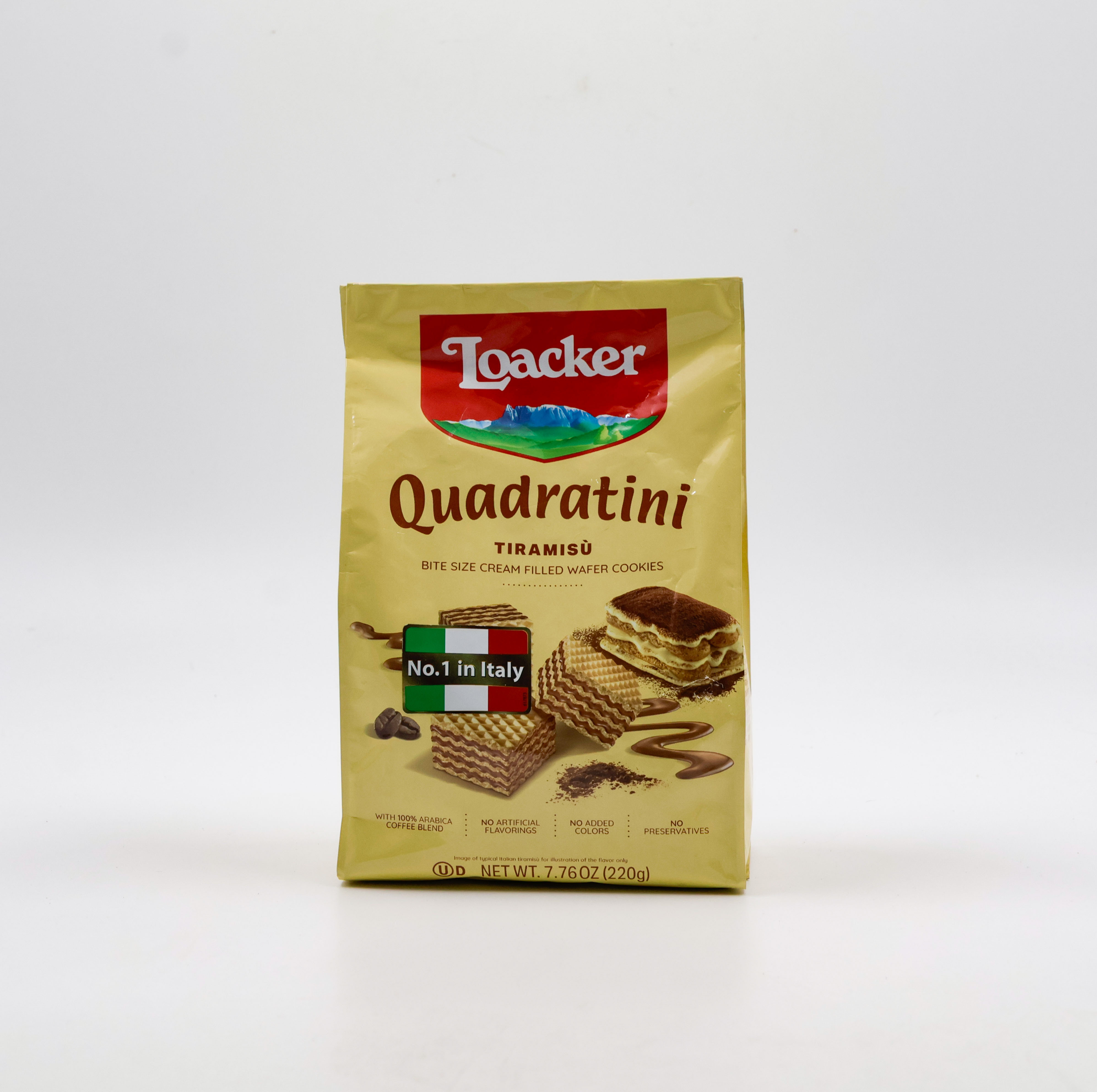 Loacker Quadratini Tiramisu 220 g